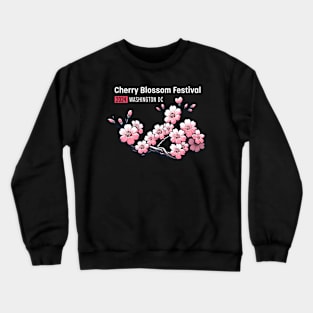 2024 Cherry Blossom Festival Washington Dc Crewneck Sweatshirt